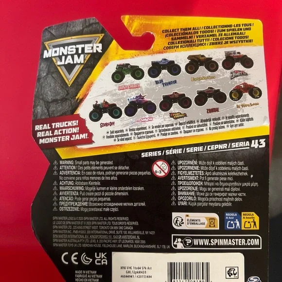 NIB Scooby-Doo Monster Jam Truck Toy - Picture 2 of 2